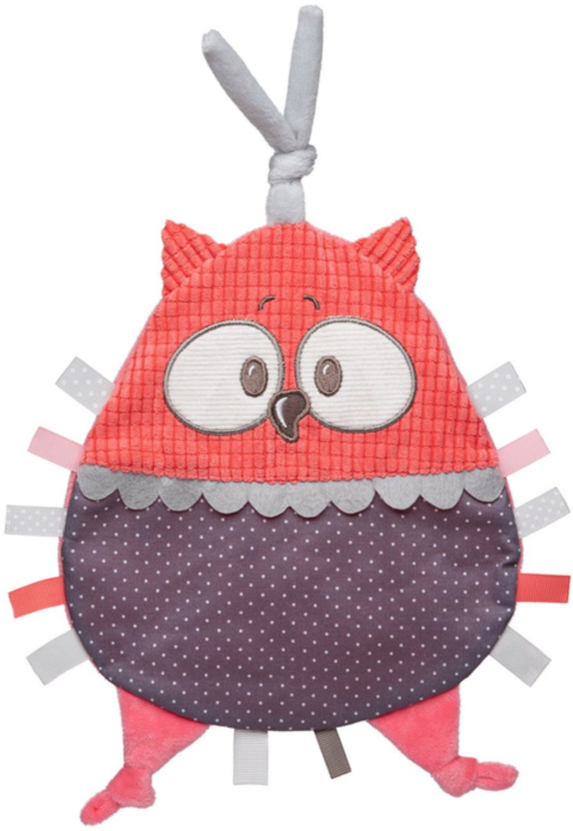 Canpol Babies | Knuffeldoekje | grijs- roze | 0+ maanden